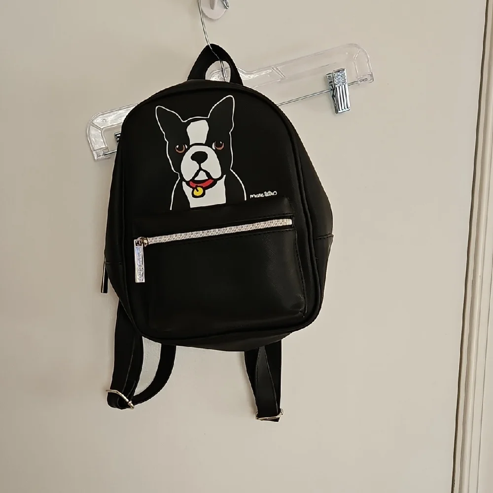 Marc Tetro Boston Terrier Mini Backpack Vegan Friendly